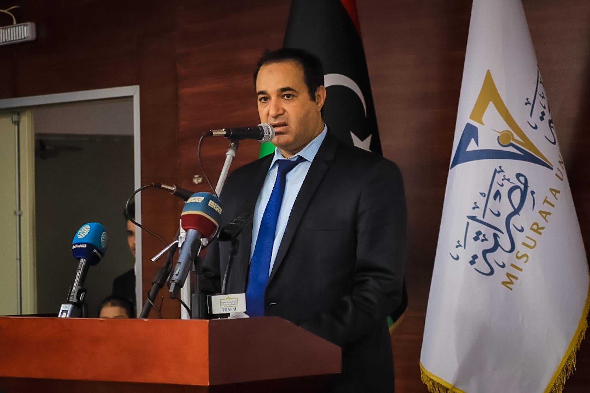 التغطية الإعلامية لحفل إشهار قسم البيئة وتنمية الموارد الطبيعية بكلية العلوم _جامعة مصراتة
