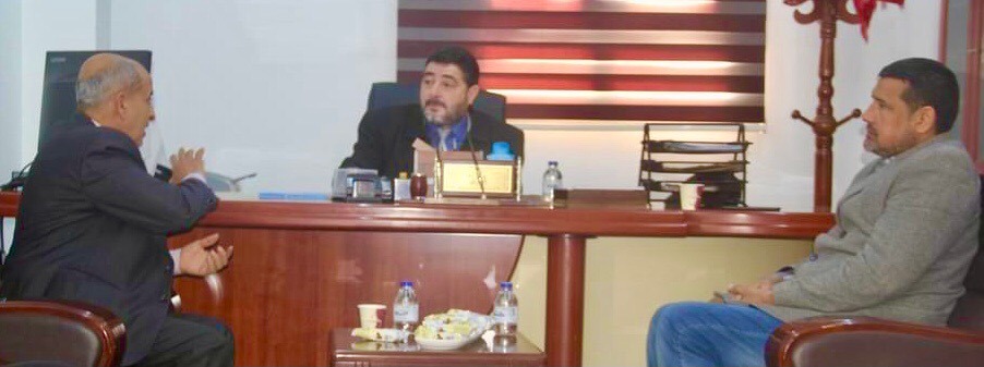  زيارة الأستاذ الدكتور محمد عبدالله الدنفور رئيس جامعة مصراتة إلى كلية الفنون والإعلام