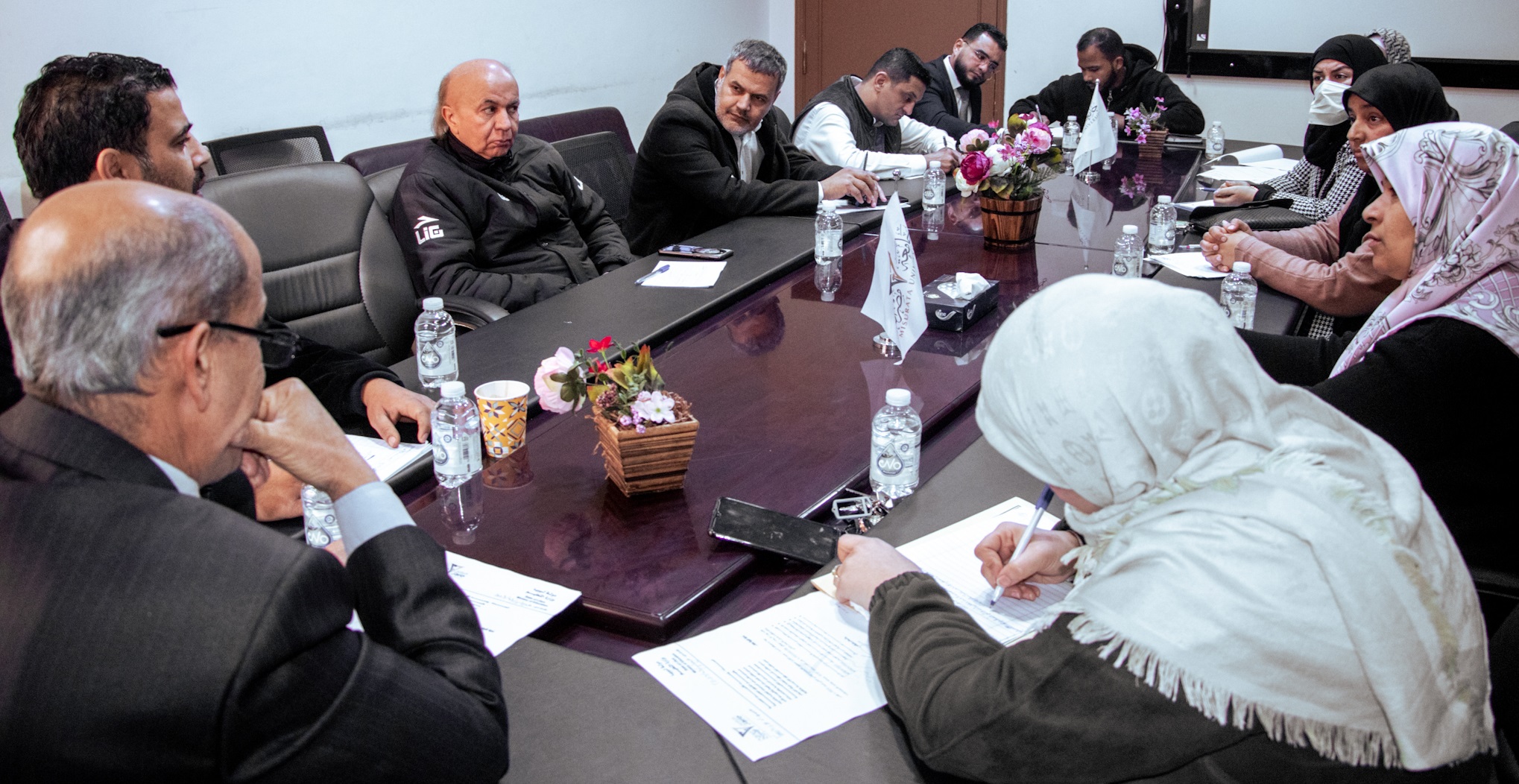 " الاجتماع الثاني للمجلس العلمي بالكلية لهذا العام "