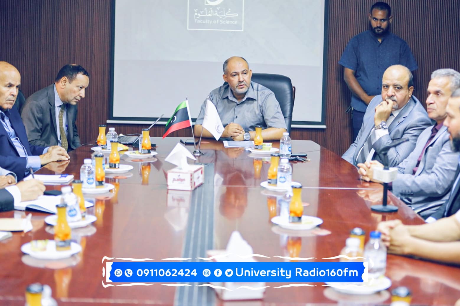 " تغطية إعلامية لكلية العلوم بجامعة مصراتة "