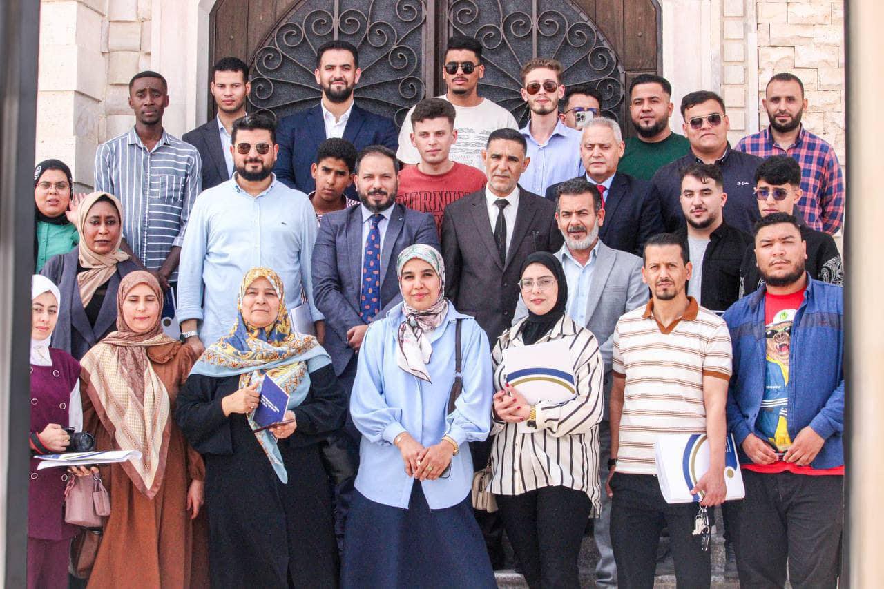 زيارة طلاب قسم الصحافة بكليتنا في ضيافة الهيئة العامة للصحافة والهيئة العامة لرصد المحتوى الإعلامي).