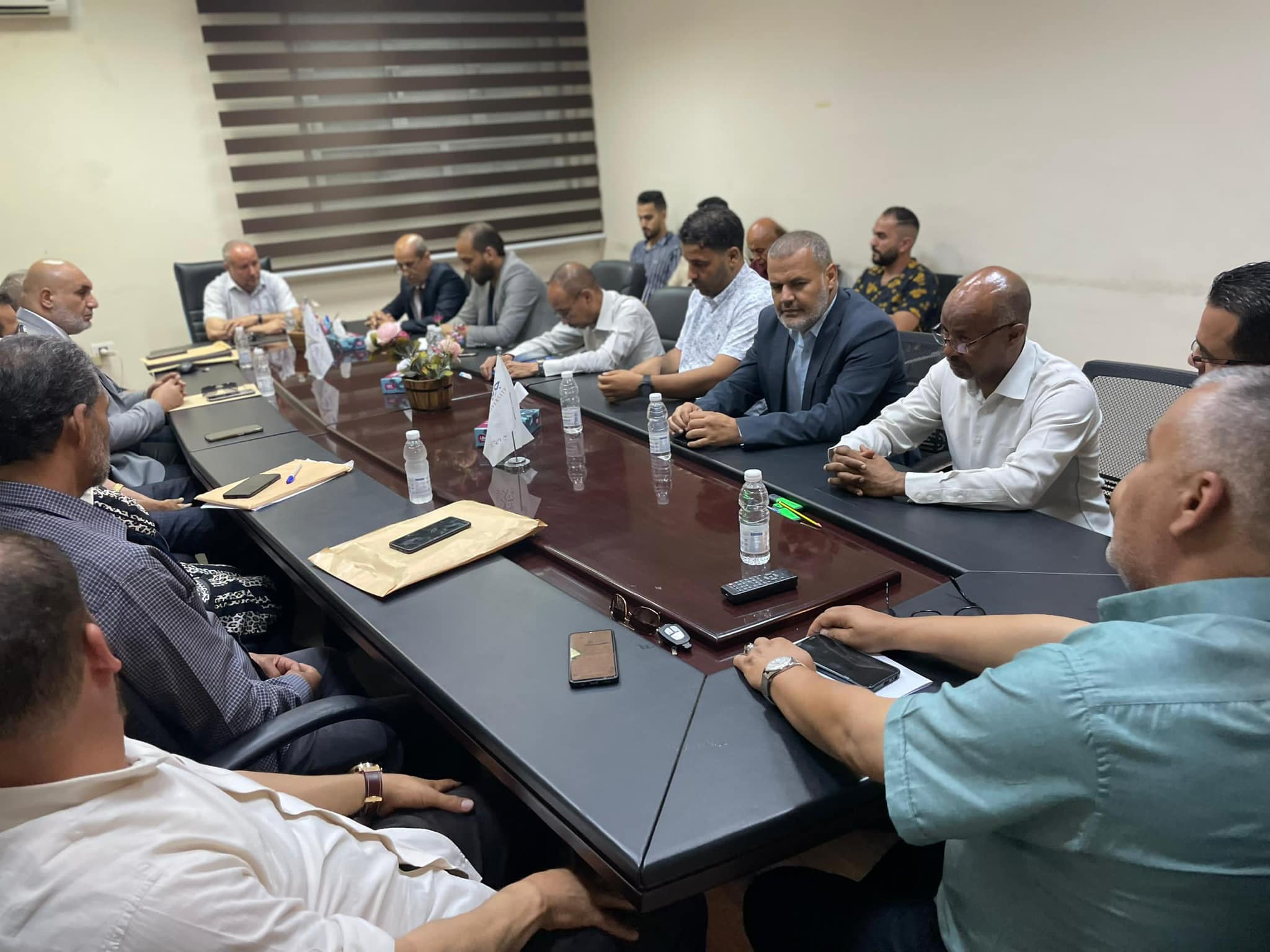 فريق التدقيق المؤسسي المُكلَّف من المركز الوطني لضمان جودة وتقييم المؤسسات التعليمية والتدريبية، يختتم زيارته التدقيقية على ملفات الحصول على الاعتماد المؤسسي لكليتنا