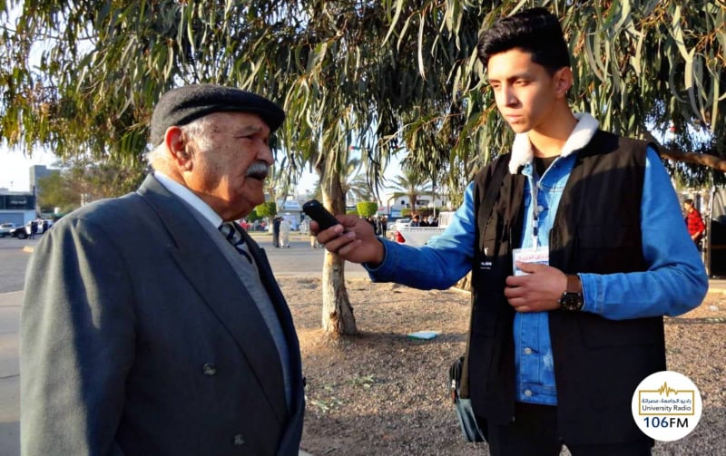 التغطية الإعلامية لإذاعة 106 FM لمظاهرة يوم الجمعة 21 فبراير 2020..