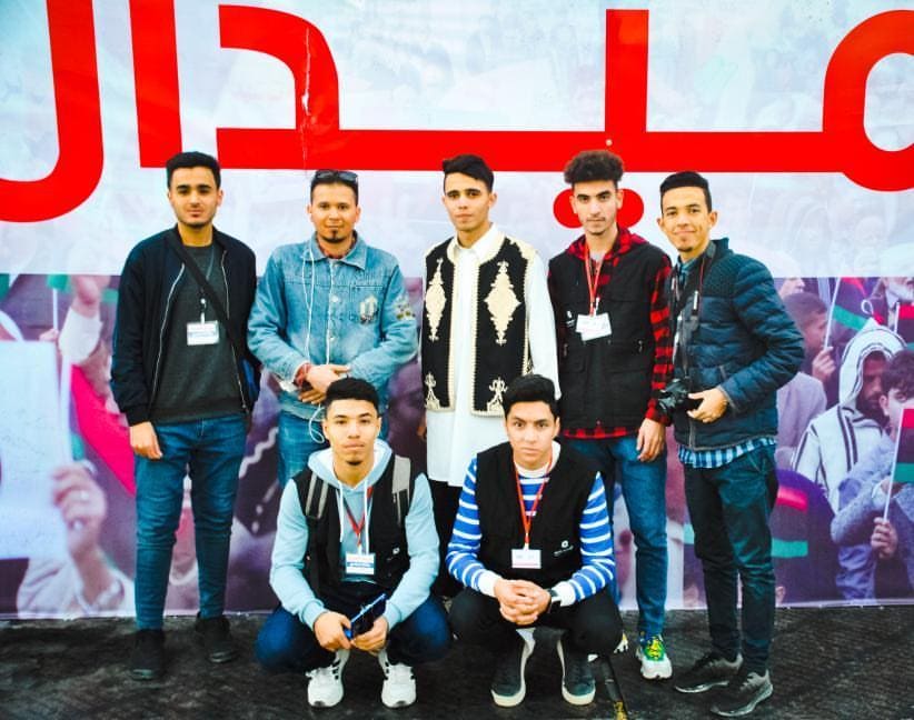 التغطية الإعلامية لإذاعة الجامعة 106 FM لمظاهرة مدينة مصراتة   